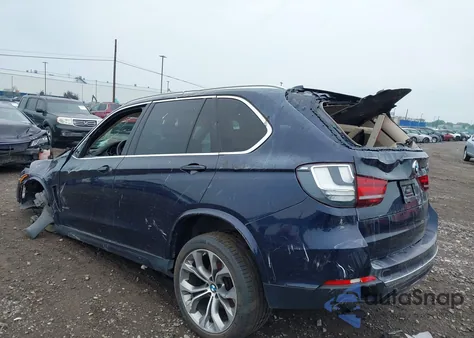 2015 BMW X5 xDrive50I z USA, uszkodzony, nr VIN 5UXKR6C56F0J74896